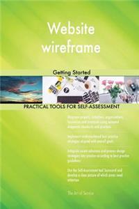 Website wireframe