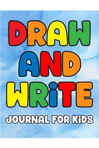 Draw and Write Journal for Kids