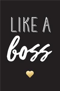 Like A Boss, 18 Month Weekly & Monthly Planner - 2018-2019