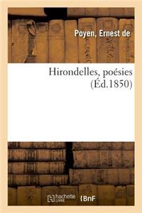 Hirondelles, Poésies