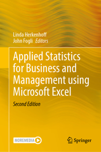 Applied Statistics for Business and Management Using Microsoft Excel