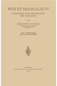 Wer ist Musikalisch?