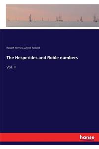 Hesperides and Noble numbers