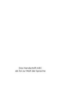 Handschrift-Abc