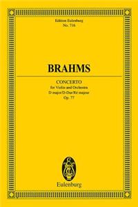 Brahms: Concerto, D Major/D-Dur/Re Majeur, Op. 77