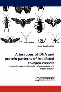 Alterations of DNA and protein patterns of irradiated cowpea weevils