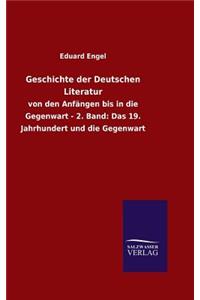 Geschichte der Deutschen Literatur