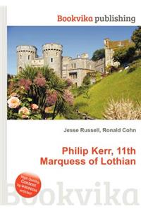 Philip Kerr, 11th Marquess of Lothian