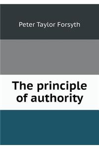 The Principle of Authority