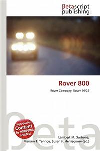 Rover 800