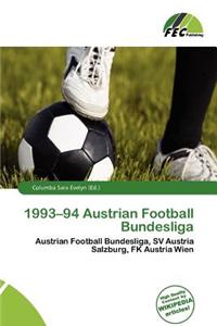 1993-94 Austrian Football Bundesliga