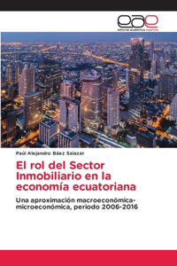 rol del Sector Inmobiliario en la economía ecuatoriana