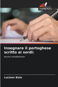 Insegnare il portoghese scritto ai sordi