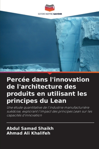 Percée dans l'innovation de l'architecture des produits en utilisant les principes du Lean