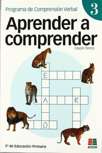 Aprender a comprender 3: programa de comprension verbal