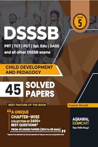 Examcart DSSSB Child Development and Pedagogy (CDP) Chapter-wise Solved Papers for 2024 Exam in English