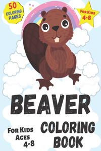 Beaver colouring Book