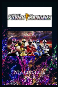 Saban's Power Rangers my coloring book