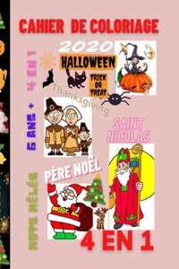 Cahier de coloriage mots mêlés