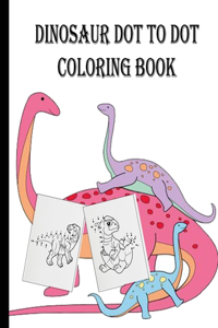 dinosaur dot to dot coloring book