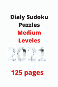 Dialy Sudoku Puzzles Medium Leveles 2021