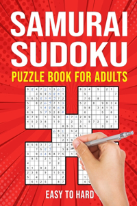 Samurai Sudoku Puzzle Books for Adults