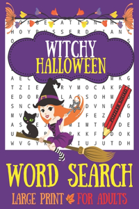 Witchy Halloween Word Search