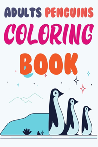 Adults Penguins Coloring Book