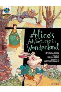 Project X Origins Graphic Texts: Dark Red Book Band, Oxford Level 18: Alices Adventures in Wonderland