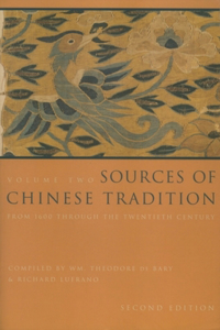 Sources of Chinese Tradition