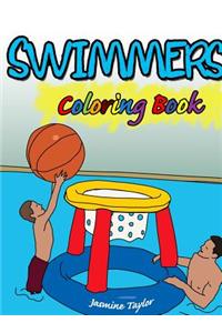 Swimmers Coloring Book