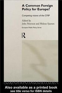 A Common Foreign Policy for Europe?