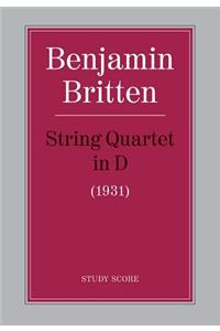String Quartet in D