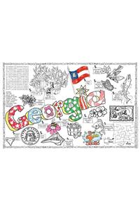 Georgia Symbols & Facts Funsheet - Pack of 30