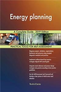 Energy planning A Complete Guide - 2019 Edition