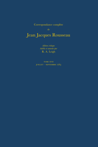 Correspondance complète de Rousseau XVII