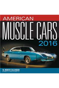 American Muscle Cars 2016 Calendar