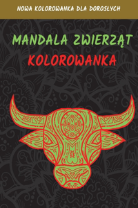 Mandale Zwierząt Kolorowanka