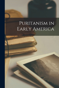 Puritanism in Early America