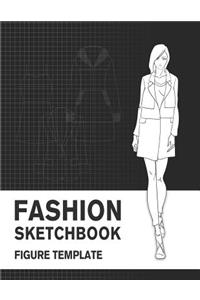 Fashion Sketchbook Figure Template