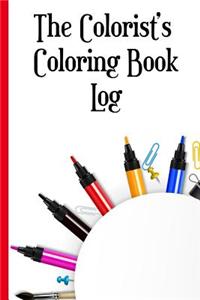 The Colorist's Coloring Book Log