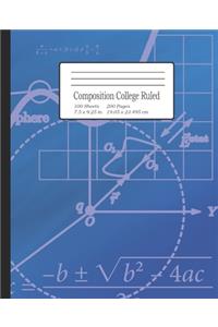 Composition College Ruled
