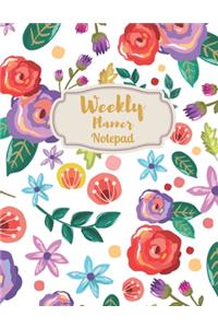 Weekly Planner Notepad