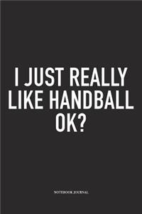 I Just Really Like Handball Ok?