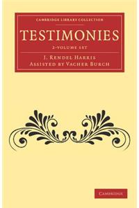 Testimonies 2 Volume Set