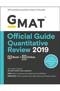 GMAT Official Guide Quantitative Review 2019: Book + Online