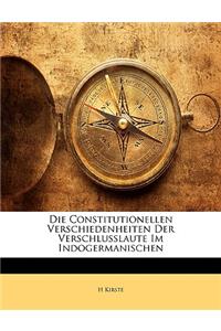 Constitutionellen Verschiedenheiten Der Verschlusslaute Im Indogermanischen