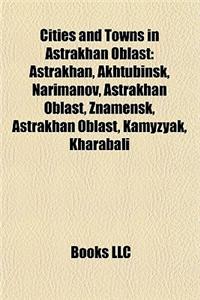 Cities and Towns in Astrakhan Oblast