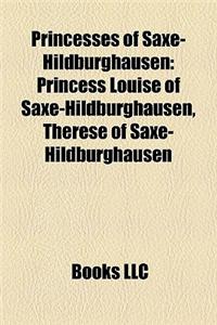 Princesses of Saxe-Hildburghausen