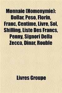 Monnaie (Homonymie)